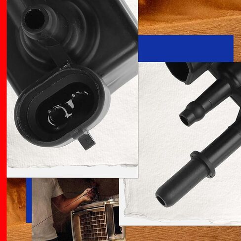 JC Whitney JFBAJCWVCS00144 Vapor Canister Purge Solenoid - Compatible with Chevrolet Malibu 2000-2003, Impala Monte Carlo Venture 2000-2005, Lumina 2000-2001 - 3.1L 3.4L in Kuwait
