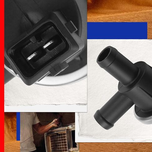JC Whitney JFBAJCWVCS00115 Vapor Canister Vent Solenoid - متوافق مع Hyundai Elantra 96-06، Santa Fe 01-06، Tucson 05-09، Sonata 98-05، Kia Optima 01-10، Rio 06-17، Rio5 06-11 in Kuwait