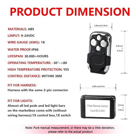 LED Car Headlight Harness Switch Kit Off-Road Vehicle Work Light Relay Cable Wire Compatible for Truck Boat 480W 16V 3m Wire Kit(3m fit 1 B) in Kuwait