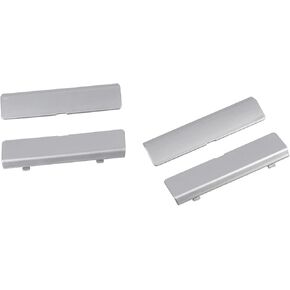 Compatible For Toyota Highlander 2020-2024 Car Accessories 4PCS Replace Shell Cover End Rack Rails Roof ABS Plastic(Silver 4pcs) in Kuwait