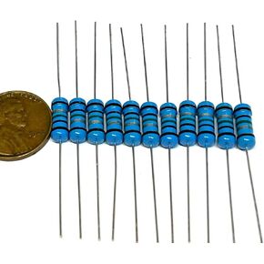 10 Pcs 6.2 Ohm Metal Film Resistor 1W 1 Watt ±1% Tolerance in Kuwait