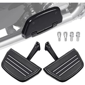 لوح قدم للركاب للدراجات النارية من Amazicha مع مجموعة دعامة تثبيت مناسبة لدراجة Harley Touring Road King Street Glide Road Glide Electra Glide Ultra Classic 1993-لاحقًا طراز Streamliner من الكروم in Kuwait