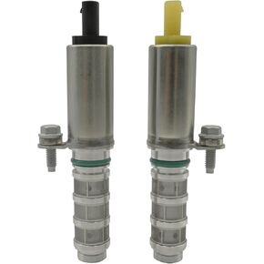 2PCS Intake & Exhaust Camshaft Position Actuator Solenoid Valve Kit VVT Compatible With BUICK CADILLAC CHEVROLET GMC REGAL COLORADO 13-20 Replaces 12627116 12655433 12662737 12627117 12655434 12662736 in Kuwait