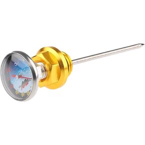 Oil Tank Dipstick Motorcycle Oil Catch Tank Temperature Gauge Tank CNC Aluminum Alloy Suitable for Motorcycle Car Vehicle in Kuwait