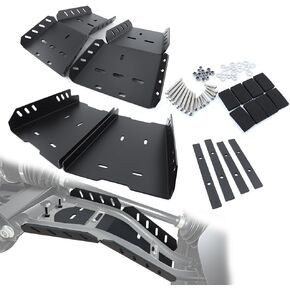 Front and Rear A-Arm Guards Fit for CFMOTO UForce 1000 / XL 2021-2025, UTV 4MM Aluminum A-Arm Skid Plates in Kuwait