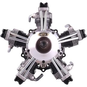 XLS FS400AR 12.8CCX5 Four Stroke Glow Methanol Nitro Engine Compatible with RC Airplane Comparable To OS YS SAITO Engine in Kuwait
