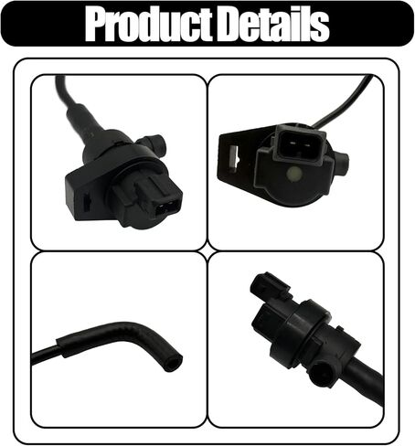 Vapor Canister Purge Solenoid Valve Replacement for 13907503986 13907557923, Automotive Purge Valve Compatible with BMW 525i 2004-2005 2.5L, 530i 2004-2005 3.0L L6, X3 2004-2006 2.5L/3.0L L6 in Kuwait