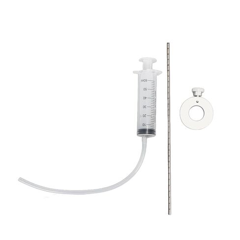 Focket Motorcycle Fork Oil Level Tool, Accurate Measurement Wide Range No Blind Zone Fork Oil Level Gauge, Syringe with Adjustable Ring for Motorcycle Service in Kuwait