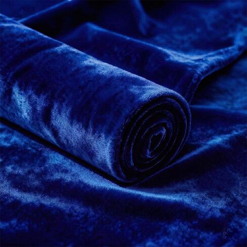 Q&J Fabric Co. Stretch Velvet Fabric by The Yard, 60 Inch Wide x 1 Yard Soft Luxury Versatile Stretchy Spandex Cloth for Upholstery, Sewing, Costume & DIY Crafts Projects (Red) in Saudi Arabia