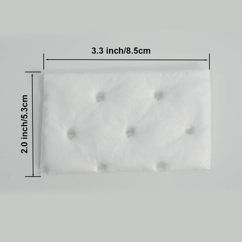 10PCS White Absorbent Ink Cotton Pads 3.3"x1.9" Waste Ink Sponge for R1390 DTF Printer, High Absorbency Cleaning Wicks for Sublimation Transfer Maintenance Tank in Kuwait