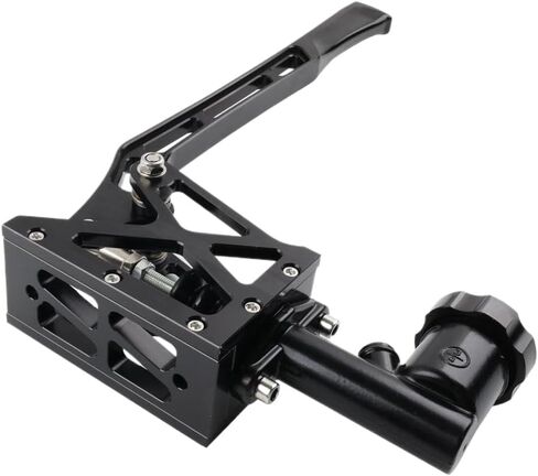 Vertical Hydraulic Handbrake with Integrated Oil Tank for Universal Racing Drift Applications, Silver(silver) in Kuwait