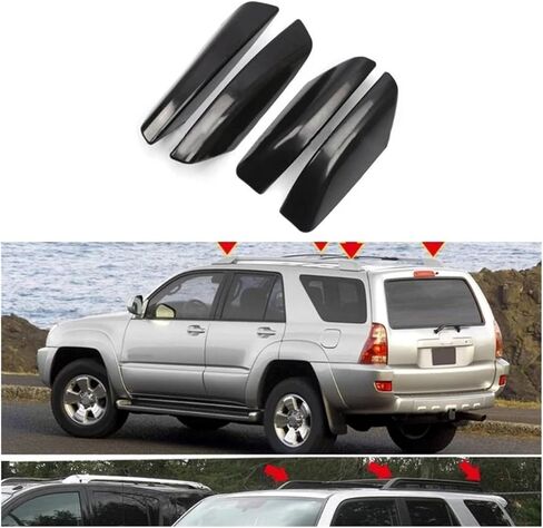 غطاء نهاية رف سقف السيارة غطاء مضاد للخدش متوافق مع Toyota 4 Runner N210 2003-2009 in Kuwait