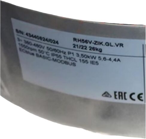 RH56V-ZIK.GL.VR 380-480V 5.6 / 4.4A 3.50W 1500RPM مروحة تبريد 560 مم in Kuwait