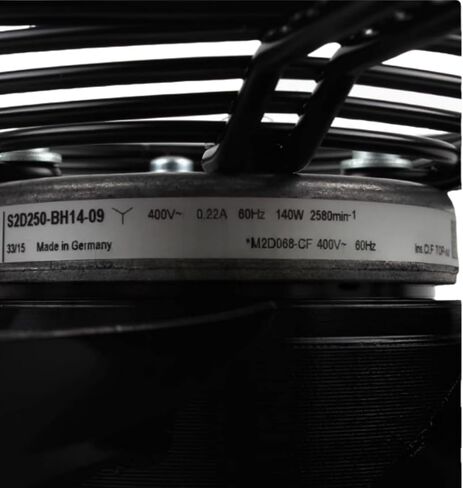 S2D250-BH14-09 400V 0.22A 140W 2580RPM Cooling Fan 250mm in Kuwait