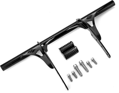 Mofun Front Engine Guard Crash Bar 1.25" Highway Peg Bar Compatible with Harley Softail Street Bob FXBB, Low Rider FXLR FXLRS FXLRST Standrad 2018-2025 Gloss Black in Kuwait