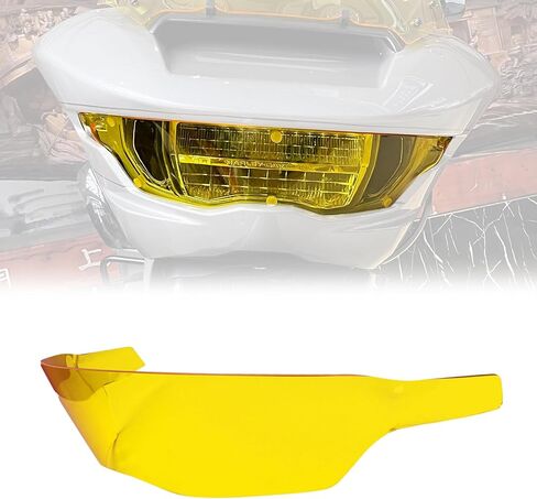 Motorcycle Headlight Guard Waterproof Front Headlamp Protection Cover for CVO Road Glide FLTRXSE 2023-2024 Road Glide/ST 2024 Accessories Decoration Shield (Smoky Gray) in Kuwait