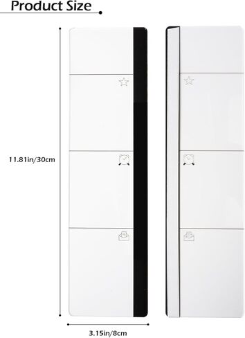 2Pcs Monitor Memo Board Desk Computer Accessories Sticky Notes Holder Cute Office Supplies for Women Men in Kuwait
