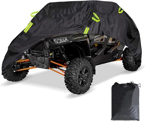 UTV Cover for Bennche, Heavy-Duty Waterproof Oxford Cloth, All-Weather Protection, Scratch-Resistant, Wear-Resistant, Easy Installation,Green in Kuwait