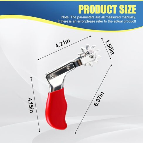 Craedli Wool Polishing Pad Cleaning Spur Tool, Metal Car Buffing Spur Tool, Bonnet Cleaning Tools with Easy-Grip Handle, Quickly Repair Detailing Accessory for Revitalizing Compound Pads (Silver) in Kuwait