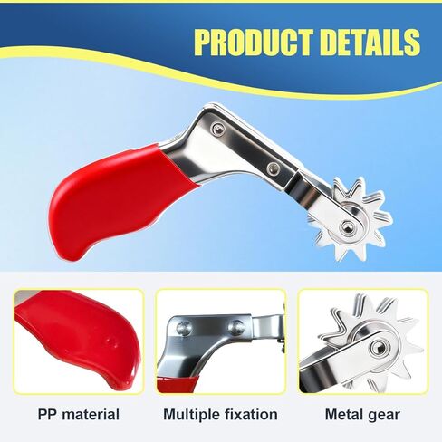 Craedli Wool Polishing Pad Cleaning Spur Tool, Metal Car Buffing Spur Tool, Bonnet Cleaning Tools with Easy-Grip Handle, Quickly Repair Detailing Accessory for Revitalizing Compound Pads (Silver) in Kuwait