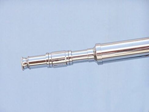 Nauticalmart Floor Standing Chrome Harbor Master Telescope 60" | Collectible Gift, Perfect for Christmas & Holiday Gifting in Kuwait