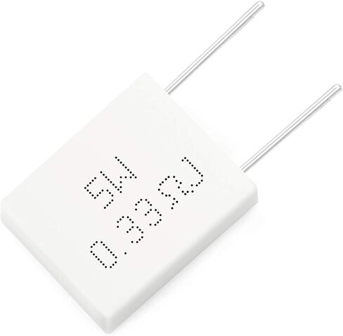10 Pcs 0.33 Ohm Ceramic Cement Resistor 5W ±5% Wirewound in Kuwait