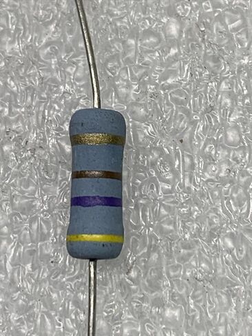 10 Pcs F2W147 Fusible Resistor 470 Ohm 2W ±5% K0A2W147 in Kuwait