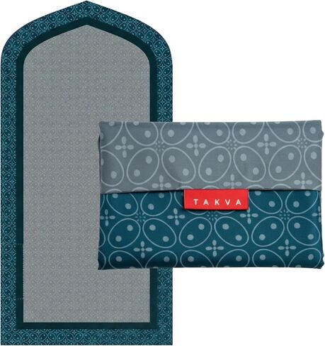 TAKVA The Pocket Sejadah LIMITED EDITION | Portable waterproof prayer mat, Muslim gift, Ramadan present, Islamic gift, eid gift, travel prayer mat (Design in Japan, Made in Turkey) (Kilim) in Kuwait