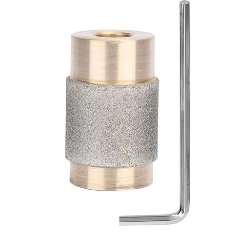 Glass Diamond Grinder Bit Head Tools, Stained Glass Grinder Drill Bits MCB18 Brass Core Abrasive Wheel for Grinding Machine Repair Tools (MCB18) in Kuwait