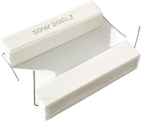 30W مقاوم أسمنتي 5% 1-200R 1R 1.5R 2R 3R 3.3R 4R 4.7R 5R 6R 8R 10R 12R 15R 20R 22R 25R 100R 120R 150R 200R(6R) in Kuwait