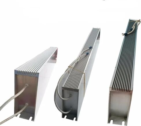 (1 قطعة) RXLG الألومنيوم شل الكبح المقاوم مع أخدود تبديد الحرارة 2000 واط 2KW 10 20 30 40 50 60 70 75 100 RJ أوم R Server (2000 واط 60R) in Kuwait