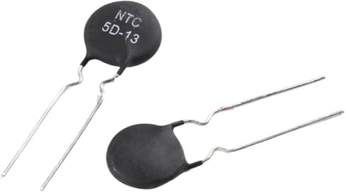 10PCS NTC Thermistor Resistor Negative Temperature Coefficient 3D 5D 8D 10D 16D 20D 22D 33D 47D 10 16 20 22 Ohm 5 7 9 11 13 15(5D-15) in Kuwait