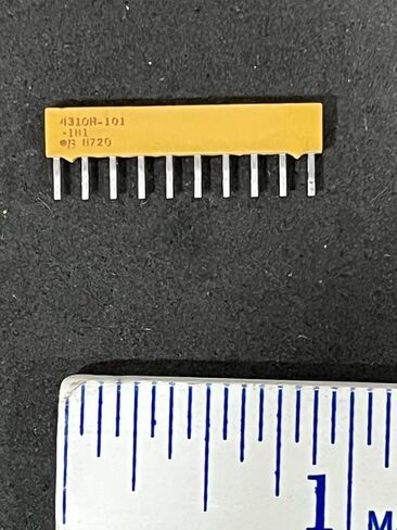 5 Pcs 4310R-101-181 180 Ohm Resistor Network SIP 10 Pin ±2% in Kuwait
