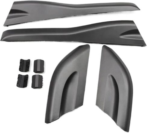 Compatible For Hyundai Tucson 2004-2008 Car Roof Rails Rack Leg Cover End Cap Cover Shell Black 1 Set in Kuwait