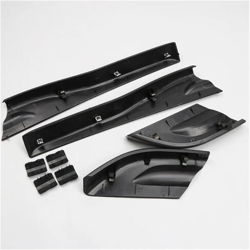 Compatible For Hyundai Tucson 2004-2008 Car Roof Rails Rack Leg Cover End Cap Cover Shell Black 1 Set in Kuwait