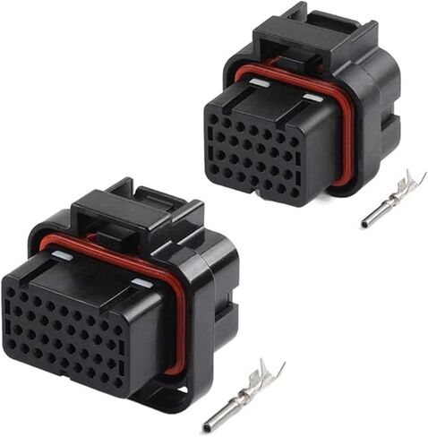 26+34 Pin/Way AMP Superseal Autosport ECU/ECM Connector Plug With Terminal Kit 1000/2500 in Kuwait