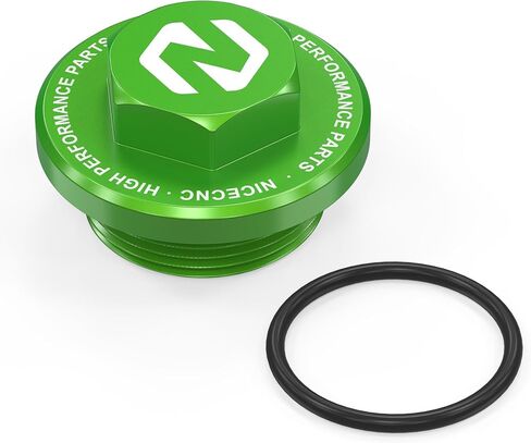 NICECNC Black Klr650 Oil Filler Cap Compatible with KLR650 2007-2024, KLX110L 2010-2024, Ninja 250R 2001-2012, Ninja 300 2013-2017 in Kuwait