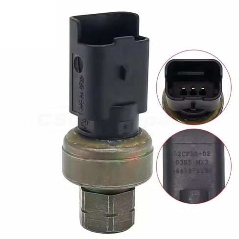 مستشعر ضغط A/C لبيجو لـ 406 206 607 307 807 407 3008 5008 1007 OEM:9647971280 3 دبابيس مفتاح ضغط تكييف الهواء مستشعر الضغط in Kuwait