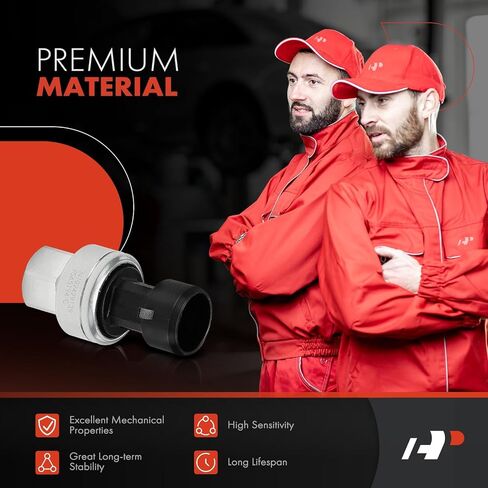 مفتاح ضغط محول الضغط A-Premium HVAC [3 دبابيس] متوافق مع موديلات شيفروليه وبويك وبونتياك وأولدزموبيل - بيريتا وكافالير وكورسيكا وكورفيت ولومينا وسينشري وريجال وسكايلارك in Kuwait