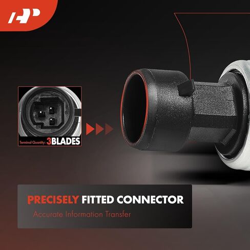 مفتاح ضغط محول الضغط A-Premium HVAC [3 دبابيس] متوافق مع موديلات شيفروليه وبويك وبونتياك وأولدزموبيل - بيريتا وكافالير وكورسيكا وكورفيت ولومينا وسينشري وريجال وسكايلارك in Kuwait