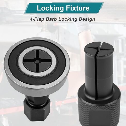 9PCS Heavy-Duty Slide Hammer Puller Set, 8-32MM Expandable Collets for Internal & Pilot Bearing Removal, Complete Inner Bearing Extractor Kit with Storage Case, Premium Mechanical Repair Tool in Kuwait