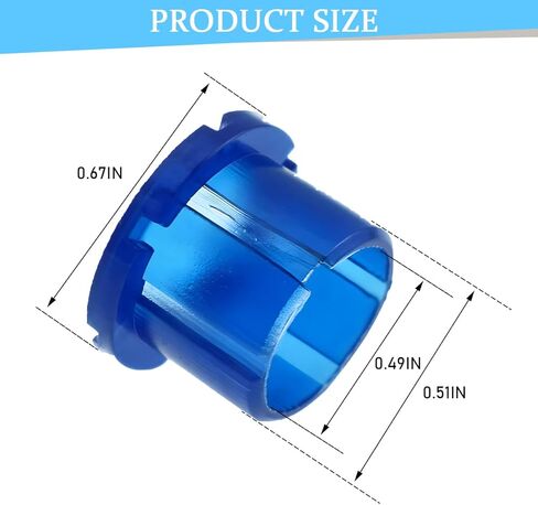 4PCS Car Transmission Shift Bushing, Vehicle Automatic Gear Shifter Linkage Arm Sleeve Bushing, Automotive OEM# 90385-11003 Replacement, Compatible with Cressida Pickup MR2 in Kuwait