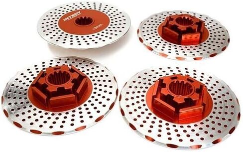 C27177RED Realistic Alloy Brake Disc Set in Kuwait