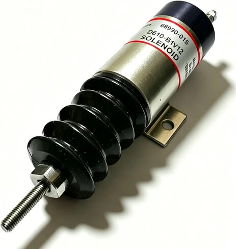 صمام الملف اللولبي 12 فولت D610-B1V12 68990-015 يناسب محرك كوبوتا WG750 DF752 DF-750 DF972 D905 in Kuwait