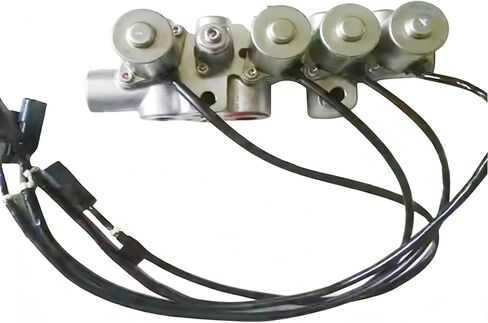 Solenoid Valve Assembly 203-60-71210 2036071210 Wieoncke Compatible for Komatsu PC130-7 PC130LC-7 PC2000-8 PC130-7K PC130F-7 Excavator in Kuwait