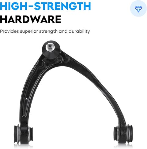 Front Upper Right Side Control Arm K80670 for Chevy Silverado 1500 2007-2016, Cadillac Escalade ESV EXT 2007-2013, Avalanche Suburban Tahoe GMC Sierra Yukon 1500 Suspension Kit w/Ball Joint Assembly in Kuwait