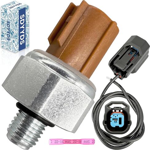 37240-R70-A04 مفتاح مستشعر ضغط الزيت مع طقم تسخير الأسلاك الموصل متوافق مع نماذج Honda Accord/Odyssey Acura MDX/RDX/RLX/TLX 3.5L V6 التي تحل محل #926-702 37240R70A02 CONB11526 in Kuwait