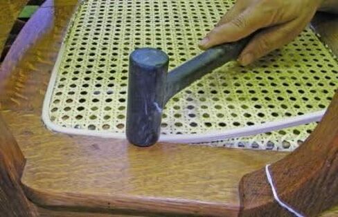 Reed Spline for a 3/16" Groove, #8, Pressed Cane Mesh Chair Repair, Set of Two 6 Foot coils in Kuwait