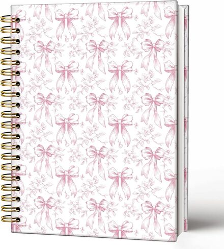 SkyCozy Chinoiserie Hummingbird Floral Notebook Journal، مجلة الطيور الزهرية الزرقاء للنساء، هدايا الطائر الطنان للنساء، دفتر ملاحظات حلزوني ذو غلاف صلب باللونين الأزرق والأبيض 5.5 × 8.3 بوصة in Kuwait