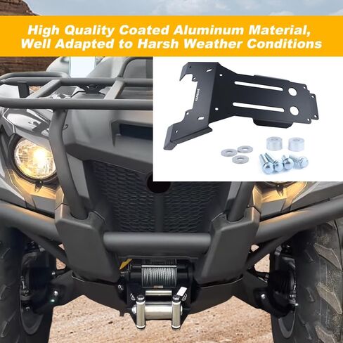 Front Bash Skid Plate Fit for YFM700/Kodiak Grizzly 700 2016-2025 Engine Mud Guard Bash Cover in Kuwait